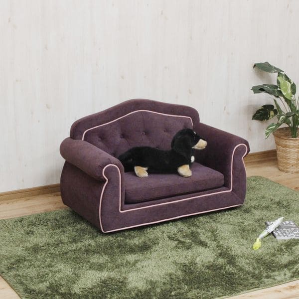 ペットソファー | ペットソファー ペット 猫 犬 姫系 ペットベッド ペット用ソファ ペット家具 撥水加工 傷に強い ねこ いぬ お手入れ簡単 高級感 撥水 ファブリック キズに強い ゴージャス 姫