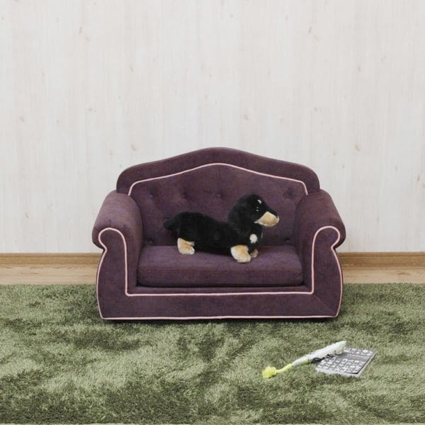 ペットソファー | ペットソファー ペット 猫 犬 姫系 ペットベッド ペット用ソファ ペット家具 撥水加工 傷に強い ねこ いぬ お手入れ簡単 高級感 撥水 ファブリック キズに強い ゴージャス 姫