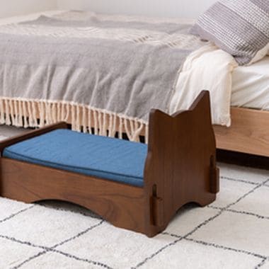 ペットベッド ベッド ペット用ベッド 犬用 猫用 ドッグ キャット かわいい 可愛い オシャレ お洒落 おしゃれ シンプル スマート 無地 雲 デニム 猫モチーフ 猫型 猫柄 マットレス ペット用 猫 犬