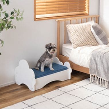 ペットベッド ベッド ペット用ベッド 犬用 猫用 ドッグ キャット かわいい 可愛い オシャレ お洒落 おしゃれ シンプル スマート 無地 雲 デニム 猫モチーフ 猫型 猫柄 マットレス ペット用 猫 犬