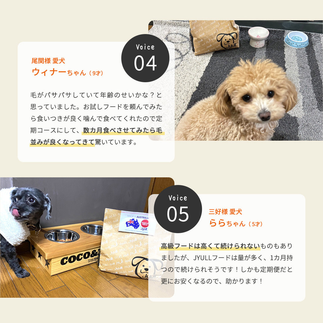 ドッグフード オーストラリア産 8kg | JYULL 全犬種用