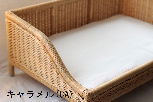 ペット用ラタンソファーベッド | ペット用 ソファー 籐 ラタン ベッド ネコ 犬 猫 ペット ペットソファー おしゃれ ハンドメイド 天然素材ベッド 犬用ベッド 猫用ベッド ペットベッド 猫ベッド 犬ベッド ペット用ソファ 北欧