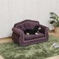 ペットソファー | ペットソファー ペット 猫 犬 姫系 ペットベッド ペット用ソファ ペット家具 撥水加工 傷に強い ねこ いぬ お手入れ簡単 高級感 撥水 ファブリック キズに強い ゴージャス  姫