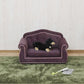ペットソファー | ペットソファー ペット 猫 犬 姫系 ペットベッド ペット用ソファ ペット家具 撥水加工 傷に強い ねこ いぬ お手入れ簡単 高級感 撥水 ファブリック キズに強い ゴージャス  姫