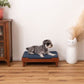 ペットベッド ベッド 犬用 猫用 ドッグ キャット かわいい おしゃれ シンプル クッション マットレス ペット用 ブラウン ナチュラル 茶色 茶 犬猫 犬 猫 愛犬 愛猫 ペット ペット用ベッド オシャ