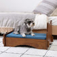 ペットベッド ベッド ペット用ベッド 犬用 猫用 ドッグ キャット かわいい 可愛い オシャレ お洒落 おしゃれ シンプル スマート 無地 雲 デニム 猫モチーフ 猫型 猫柄 マットレス ペット用 猫 犬