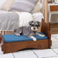 ペットベッド ベッド ペット用ベッド 犬用 猫用 ドッグ キャット かわいい 可愛い オシャレ お洒落 おしゃれ シンプル スマート 無地 雲 デニム 猫モチーフ 猫型 猫柄 マットレス ペット用 猫 犬