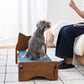 ペットベッド ベッド ペット用ベッド 犬用 猫用 ドッグ キャット かわいい 可愛い オシャレ お洒落 おしゃれ シンプル スマート 無地 雲 デニム 猫モチーフ 猫型 猫柄 マットレス ペット用 猫 犬