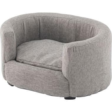 ペットソファ カバーリング ペットベッド ペット用 ペット用品 ベッド ペット シンプル おしゃれ お洒落 オシャレ 可愛い かわいい 北欧風 北欧 グレー アイボリー ファブリック 灰色 白色 布地