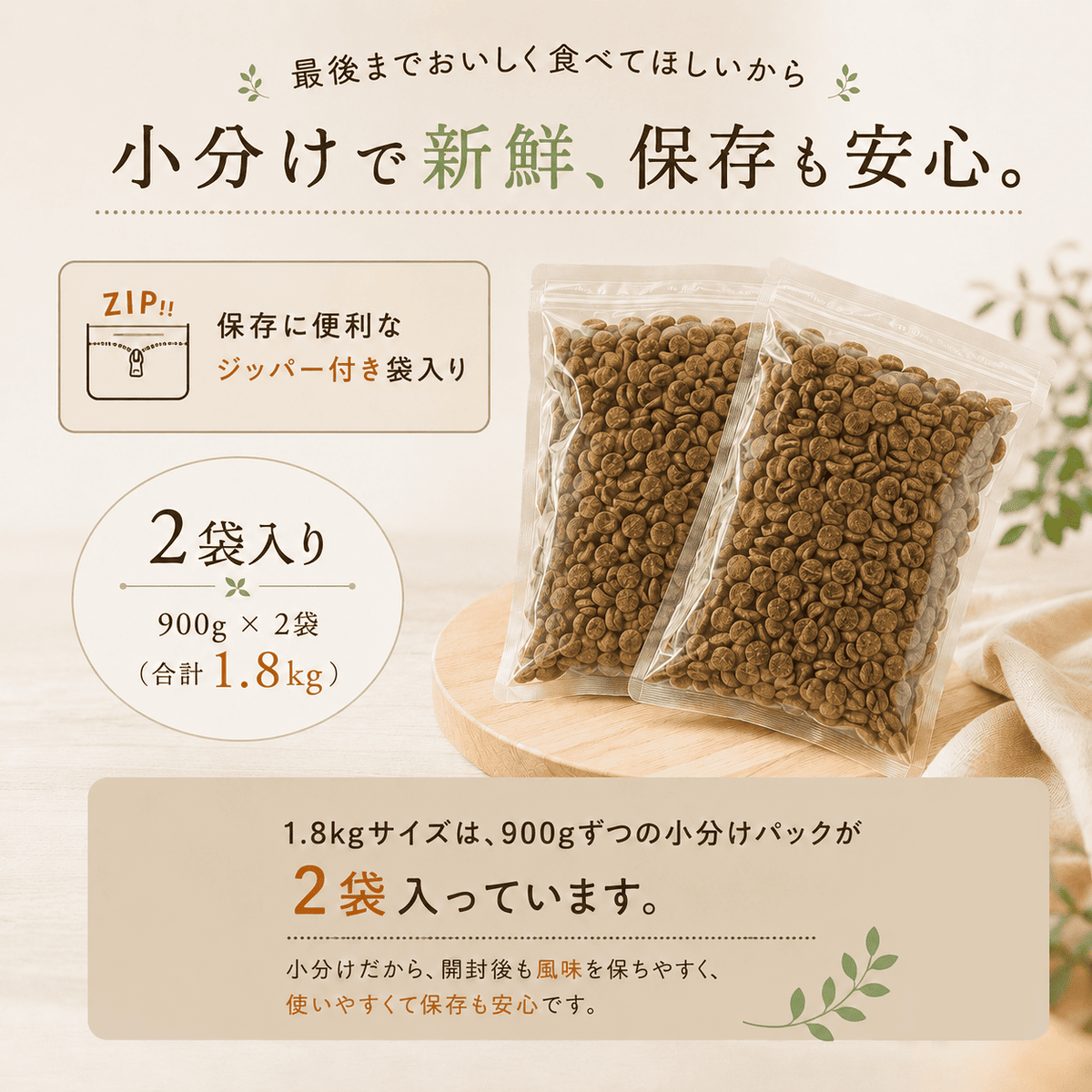 オリジナルドッグフード JYULLフード 1.8kg | オーストラリア産 無添加 全犬種用 送料無料
