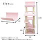 【日本製受注生産品：納期約１カ月】キャットタワー猫用玩具猫ペット用玩具ペット キャットタワー 国産 【Minette】ミネット サックス オレンジ ピンク ブラウンベージュ ベージュ